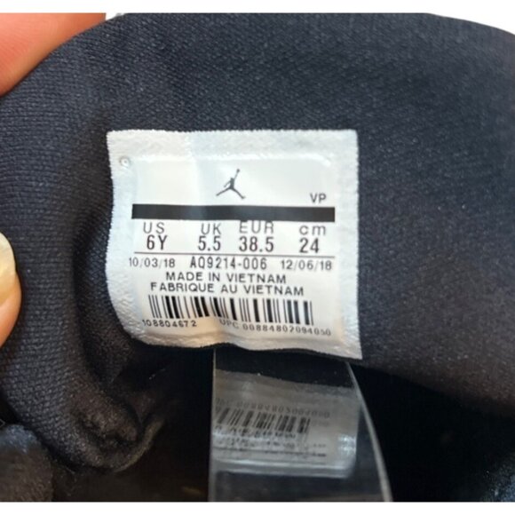 Jordan Max Aura 'Black Gym Red' US 6Y/Men's 6/Women's 7.5 Hypebeast - Picture 10 of 12